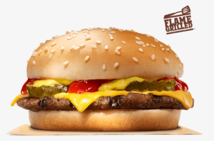 Burger King Cheese Burger, HD Png Download, Free Download