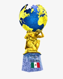 Wikicup Trophy Winner - Atlas Holding The World Transparent Background, HD Png Download, Free Download