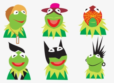 Kermit The Frog Chameleons Lizard Clip Art - Kermit The Frog, HD Png Download, Free Download