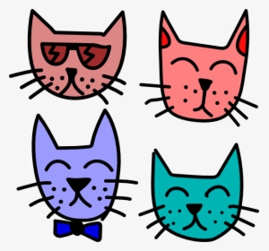 Graffiti Cats Svg Clip Arts - Cats Clipart, HD Png Download, Free Download
