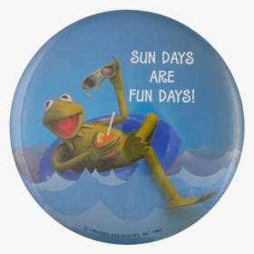 Kermit The Frog Sun Days Entertainment Busy Beaver - Label, HD Png Download, Free Download