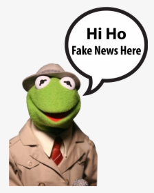 Fake News Kermit, HD Png Download, Free Download