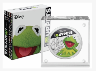 Silver Numis Disney The Muppets Kermit 2019 1 Oz - Kermit The Frog, HD Png Download, Free Download