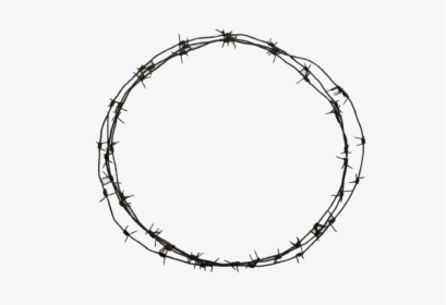 Barbwire Png - Barbed Wire Circle Clipart, Transparent Png, Free Download