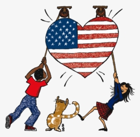 I Love America Free Png Image - Cartoon, Transparent Png, Free Download