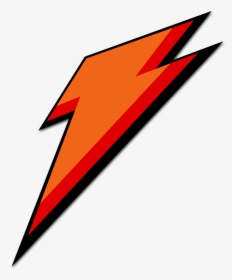 Gatorade Black Lightning Bolt - Gatorade Lightning Bolt Logo, HD Png Download, Free Download