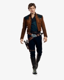 Han Solo A Star Wars Story Cut Out Characters With - Han Solo Cosplay, HD Png Download, Free Download