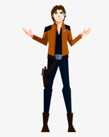 Battlefront 2 Han Solo Victory Poses, HD Png Download, Free Download