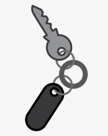 Key Chain Clipart Black And White, HD Png Download, Free Download