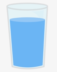 Transparent Glass Water Clipart - Water Glass Cartoon Png, Png Download, Free Download