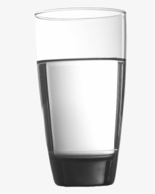 Tonic Water - 1 2 Glass Of Water, HD Png Download, Free Download