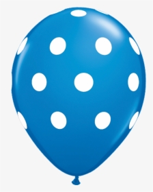 Blue Polka Dot Balloon, HD Png Download, Free Download