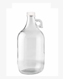 1/2 Gallon Bpa Free Glass Water Jug Bottle With Finger - Glass Bottle, HD Png Download, Free Download