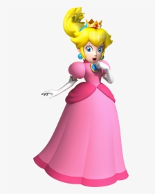 Princess Mario Cliparts - Princess Peach Transparent Background, HD Png Download, Free Download