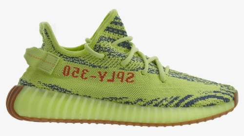 Adidas Yeezy Boost 350 V2 Semi Frozen Yellow - Frozen Yellow Yeezy Png, Transparent Png, Free Download