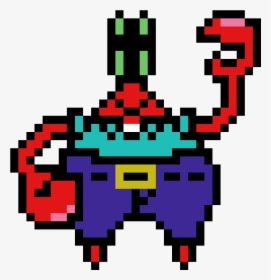 8 Bit Mr Krabs, HD Png Download, Free Download