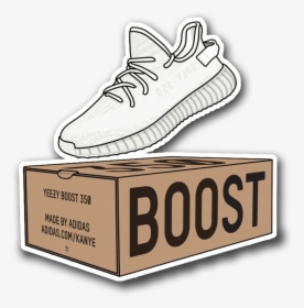Yeezy Boost Cream White - Yeezy Frozen Yellow Drawing, HD Png Download, Free Download