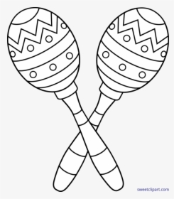 Picture Stock Huge Png Library All - Maracas Black And White, Transparent Png, Free Download