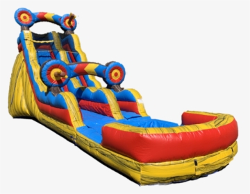 Bullseye Water Slide - Inflatable, HD Png Download, Free Download