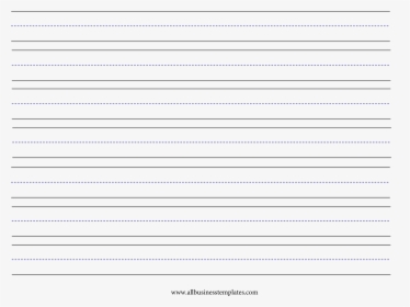 Lined Paper Large Lines Landscape Main Image - Ivory, HD Png Download, Free Download
