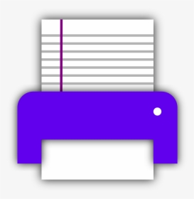 Paper Printer Icon - Cobalt Blue, HD Png Download, Free Download
