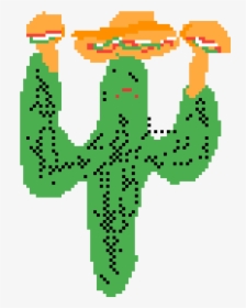 Cactus With A Sombrero And Maracas, HD Png Download, Free Download