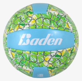 Hawaiian Flower Volleyball"  Class= - Baden Liquid Soccer Ball, HD Png Download, Free Download