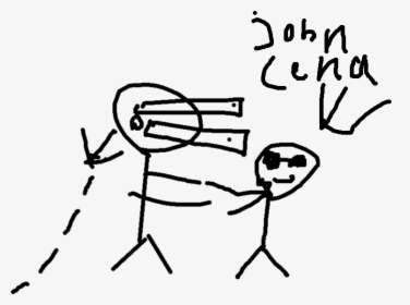 Transparent John Cena Face Png - Cartoon, Png Download, Free Download