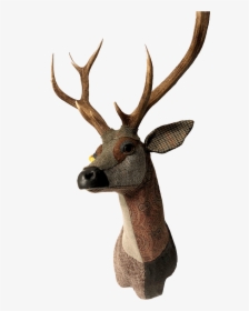 Carola Van Dyke Deer Head Merlin Weston Table - Elk, HD Png Download, Free Download