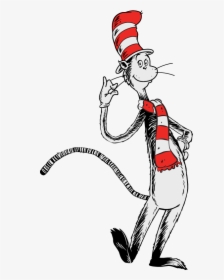 Transparent Dr Seuss Fish Clipart - Cat In The Hat Knows Alot, HD Png Download, Free Download
