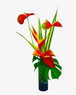 Hawaiian State Flower Clipart Kalapana Tropical - Exotic Flower Bouquet Png, Transparent Png, Free Download