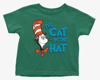 The Cat In The Hat Toddler Shirt Dr Seuss - Cat In The Hat, HD Png Download, Free Download