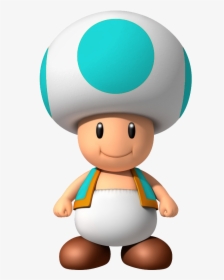 Super Mario Odyssey - Mario Bros Wii Blue Toad, HD Png Download, Free Download