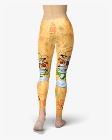 Durga Puja Leggings Yoga Gym Fitness Workout Clothes - Leggings, HD Png Download, Free Download