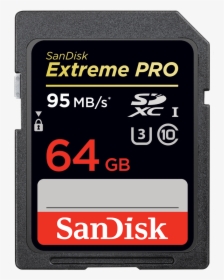 Secure Digital, Sd Card Png - Memory Card Sandisk Extreme Pro, Transparent Png, Free Download
