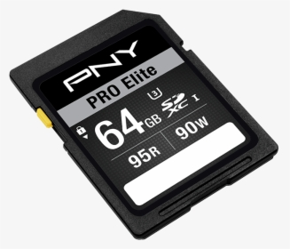 Pny Flash Memory Card Sdxc Pro Elite Class 10 64gb, HD Png Download, Free Download
