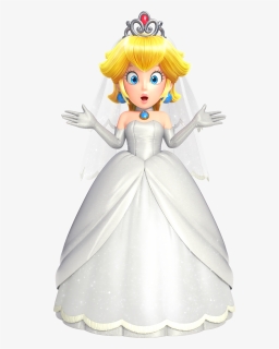 Super Mario Odyssey Super Mario Bros - Princess Peach Wedding Dress Mario Odyssey, HD Png Download, Free Download