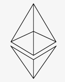 Ethereum, Bitcoin, Black, Eth, Block Chain - Ethereum Logo Svg, HD Png Download, Free Download