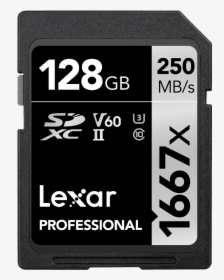 Lexar Sd Card 256gb, HD Png Download, Free Download