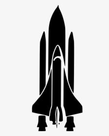 Space Shuttle Silhouette, HD Png Download, Free Download