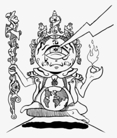 Clip Art Transparent Library Gautama Buddha Black And - Black And White Drawing Buddha, HD Png Download, Free Download