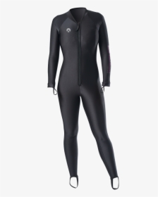 Sscpug Chillproof Front Zip Suit Ladies - Chillproof Undergarment Sharkskin, HD Png Download, Free Download