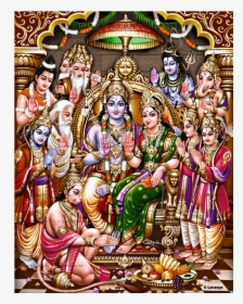 Sri Rama Images Png - Sri Rama Pattabhishekam Photo Hd, Transparent Png, Free Download