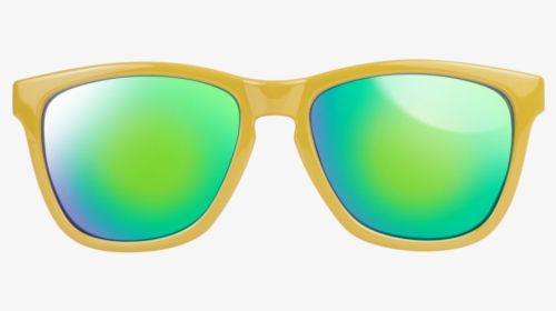 Green Glasses Png - Reflection, Transparent Png, Free Download