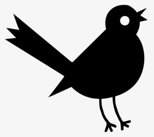 Clipart Bird Tail - Bird Silhouette Clip Art, HD Png Download, Free Download