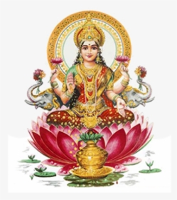 Lakshmi Png Transparent Images - Goddess Lakshmi Png, Png Download, Free Download