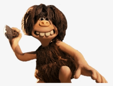 Early Man Dug With Spear - Cavernicola Png, Transparent Png, Free Download