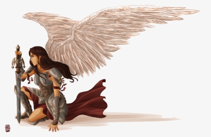 Angel Clip Art - Angel Warrior Png, Transparent Png, Free Download