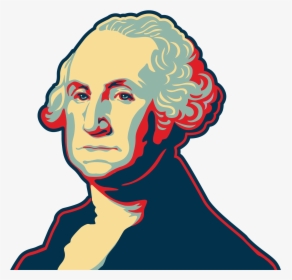 George Washington Face Png, Transparent Png, Free Download