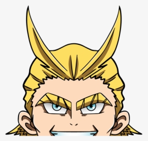 Image Of Prime All Might Peeker - Cartoon, HD Png Download, Free Download